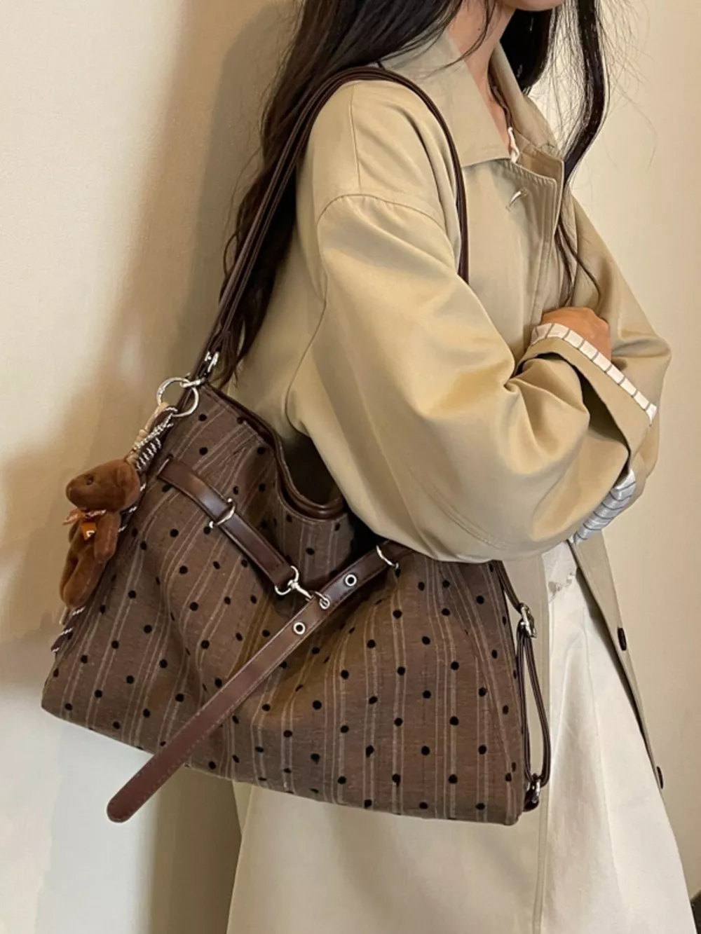 Polka Dot Shoulder Bag, image 5