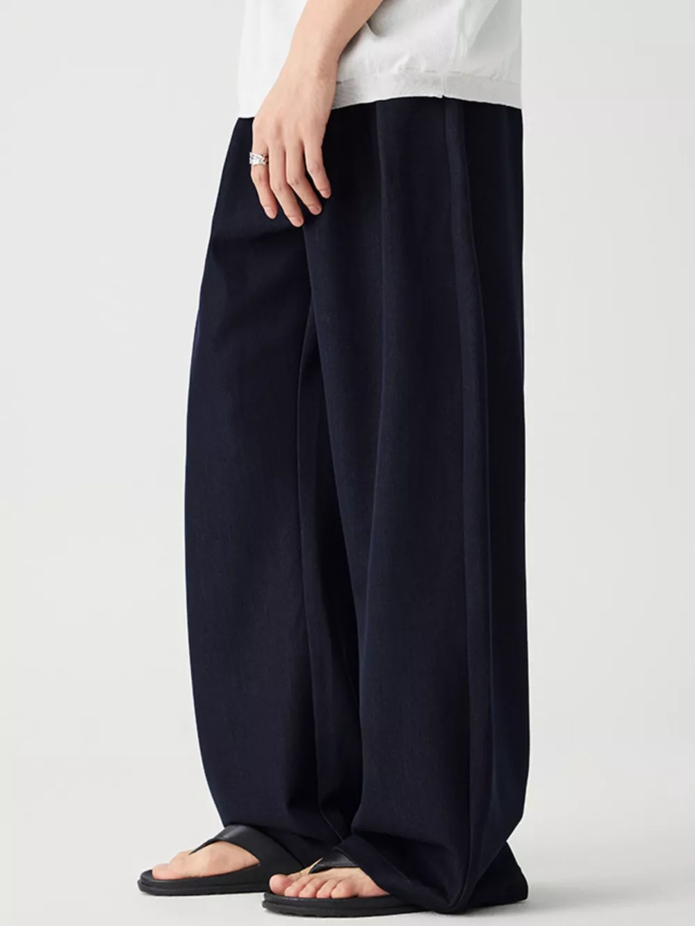 Men's Wide Leg Casual Pants, image 3