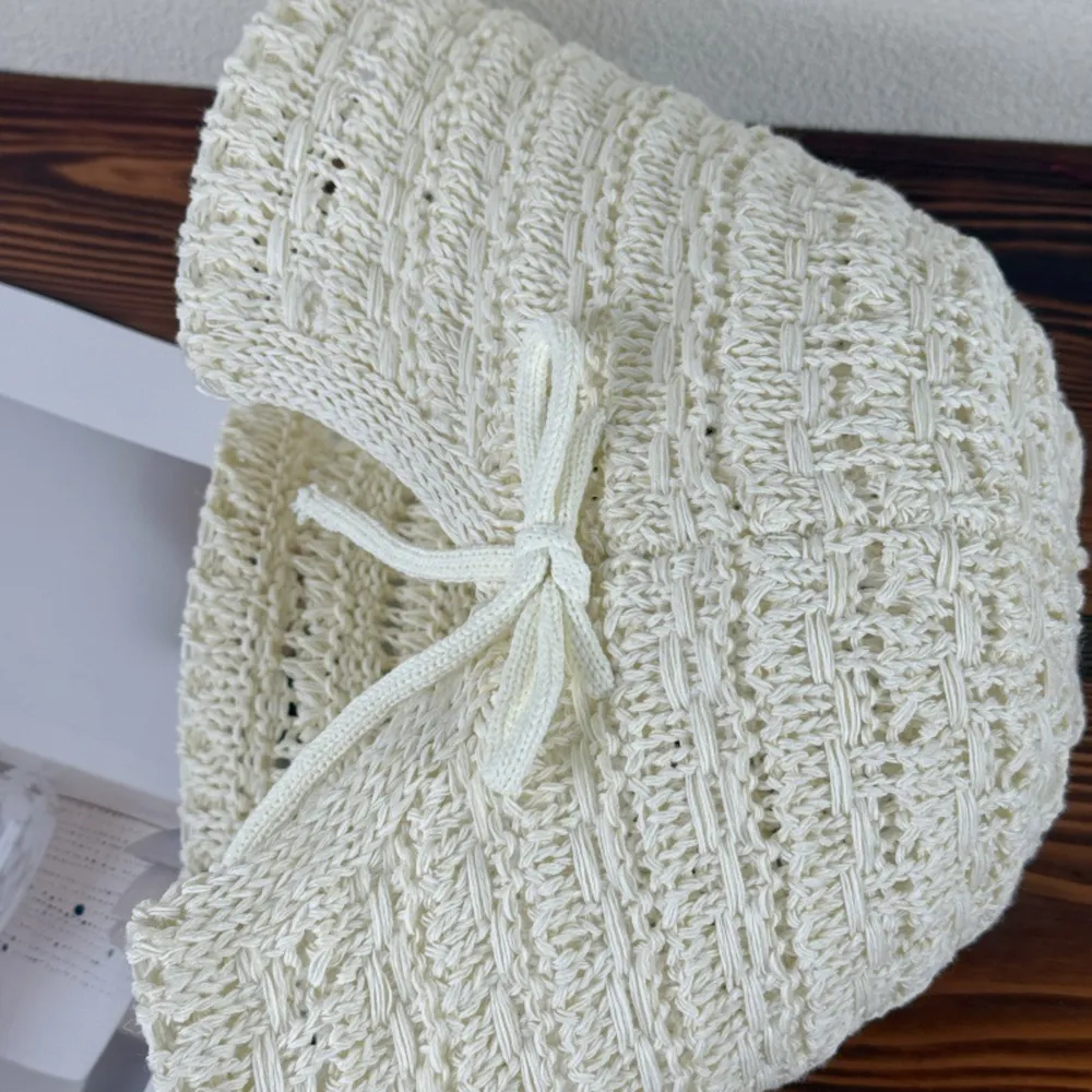 Crochet Bucket Hat with Drawstring, image 11