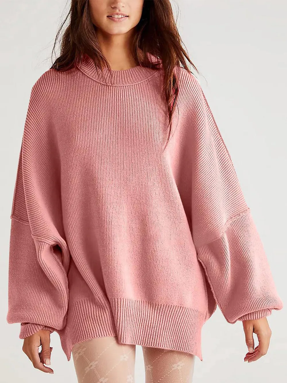 Round Neck Long Sleeve Sweater, image 19