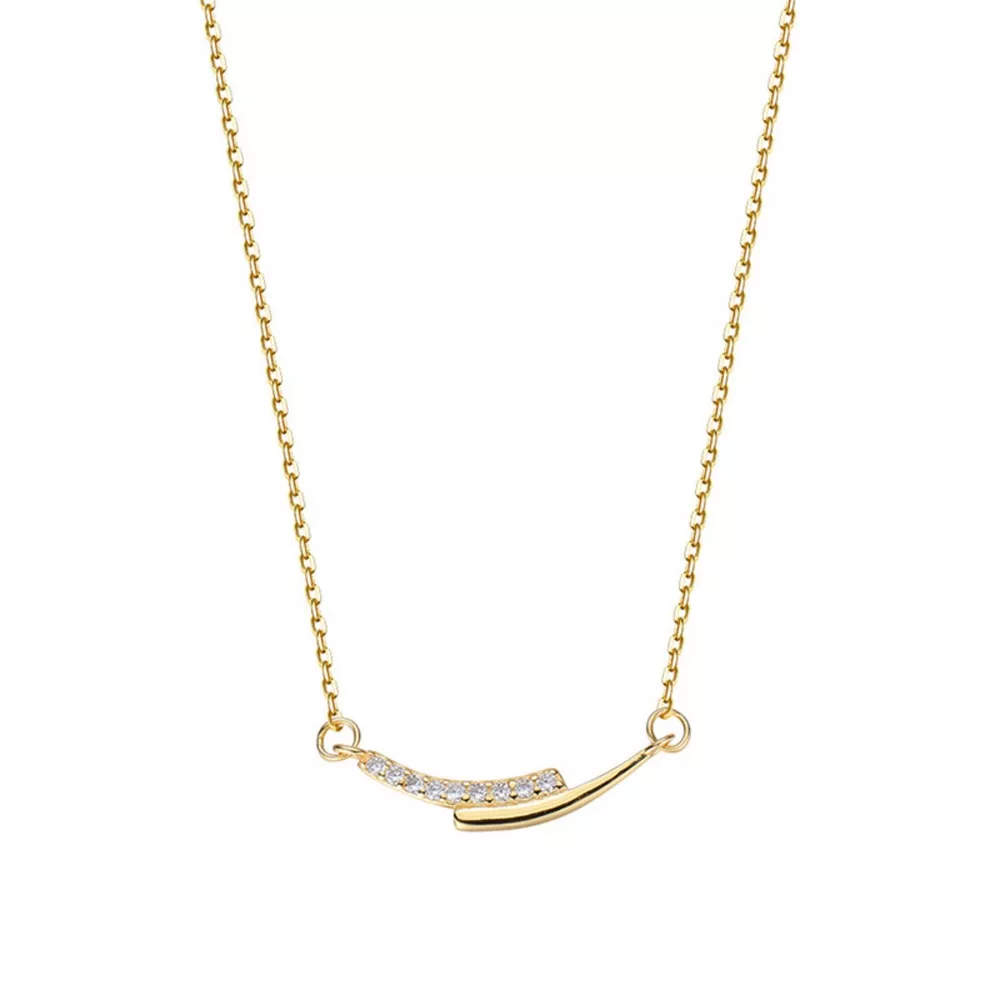925 Sterling Silver Rhinestone Necklace, image 3