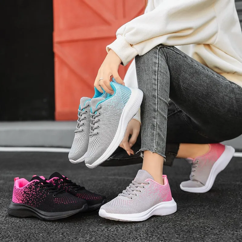 Breathable Mesh Round Toe Athletic, image 4