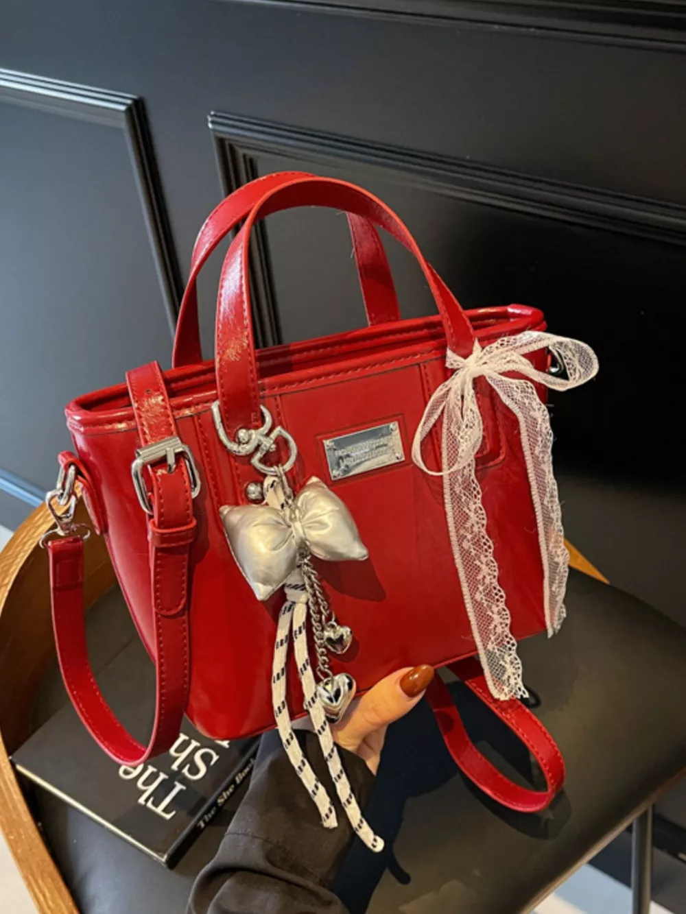 PU Leather Crossbody Bag, image 5