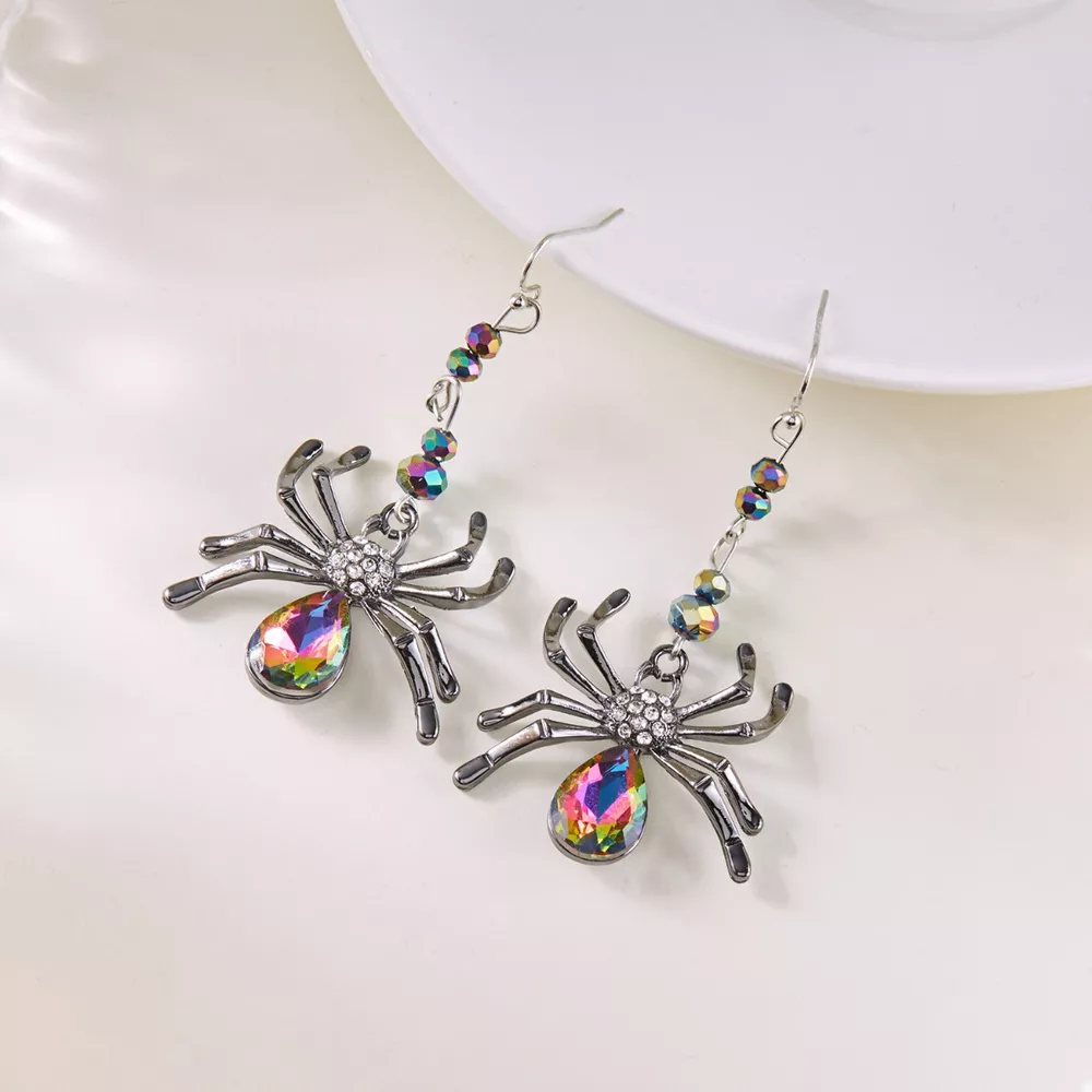 Halloween Spider Dangle Earrings, image 5
