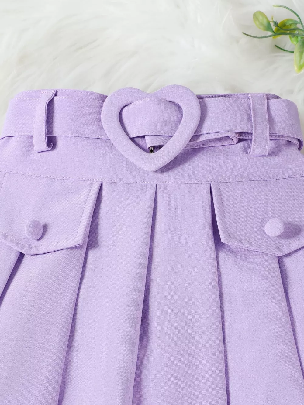 Children's Bowknot Vest & Pleated Skirt Set, image 17