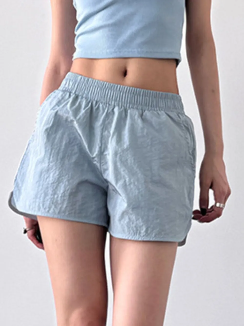 Elastic Waist Active Shorts, image 9