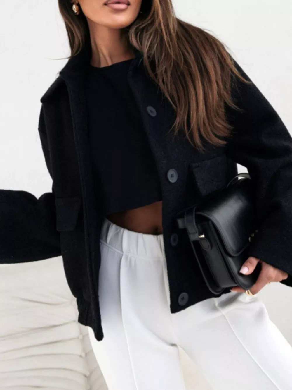 Button-Down Long Sleeve Outerwear, image 5