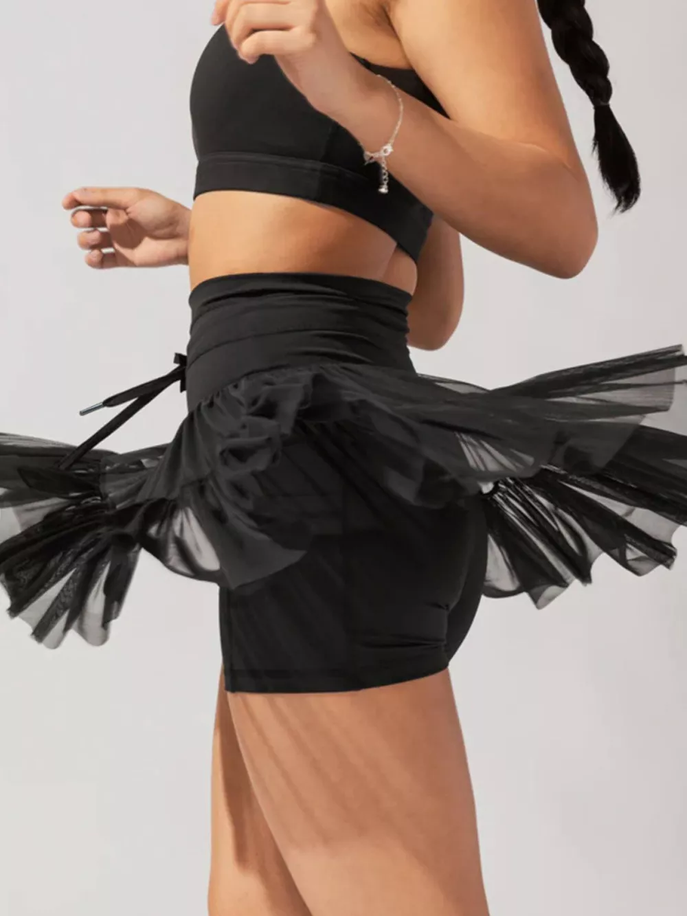 High Waist Skort with Pockets, image 13