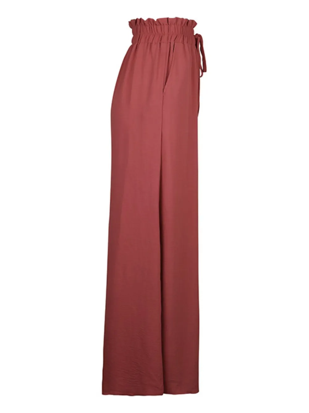 Frill Tied Wide Leg Pants, image 9