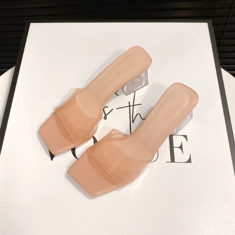 Open Toe Block Heel Sandals, image 5