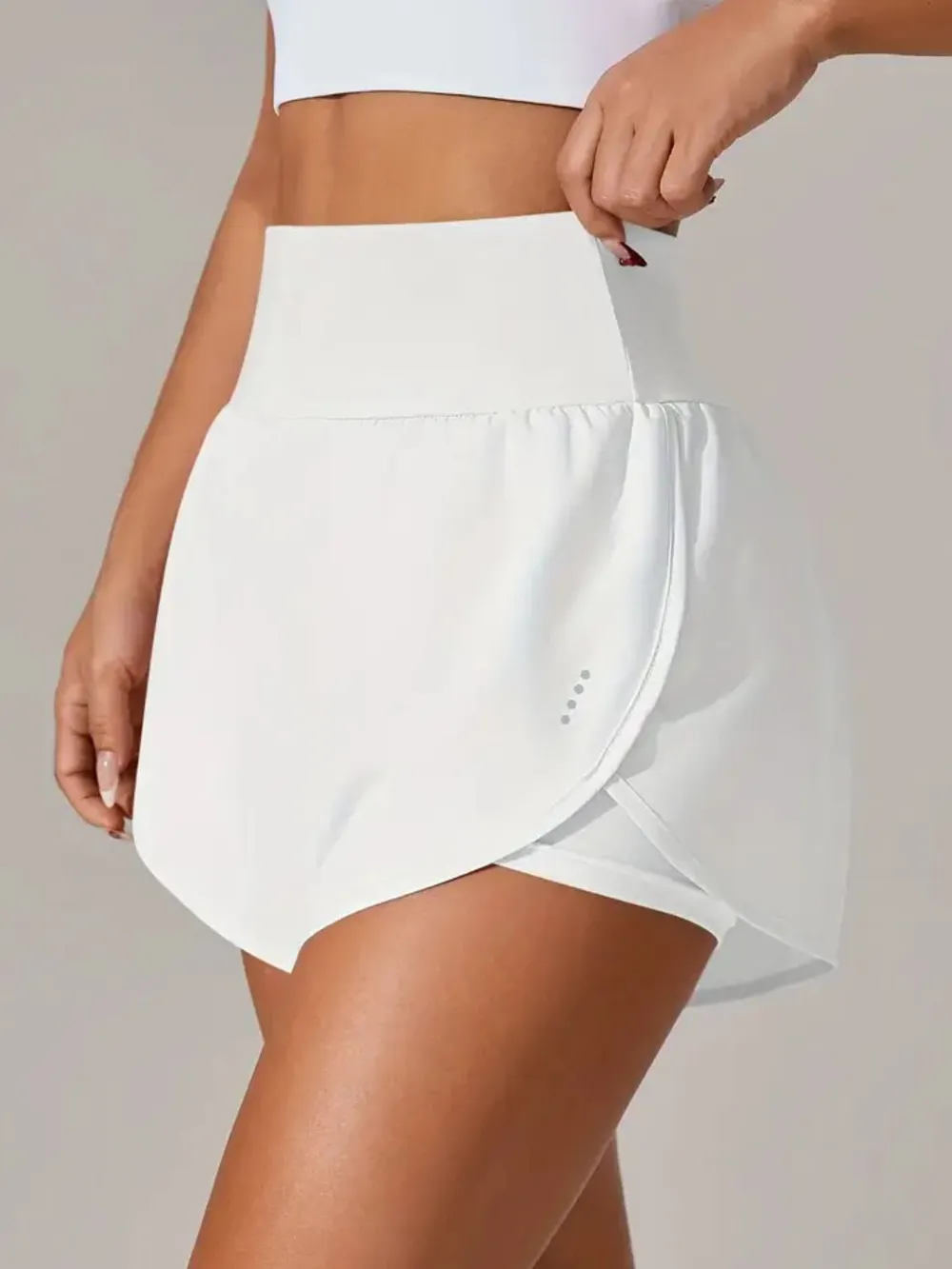 Pocketed High Waist Active Shorts, image 20