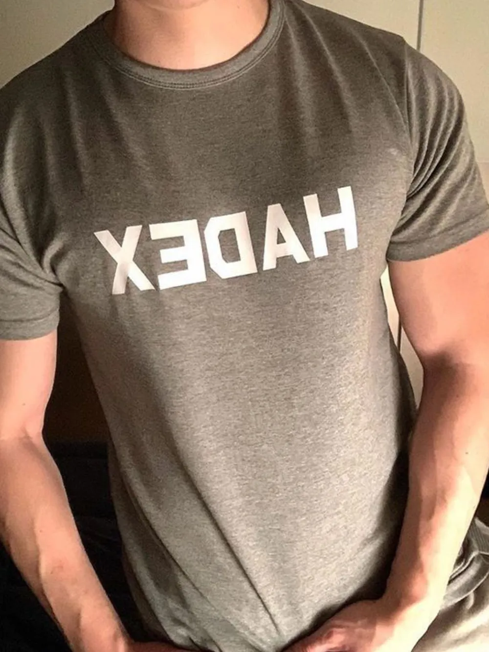 Men's Plus Size Round Neck Letter Graphic T-Shirt, image 6