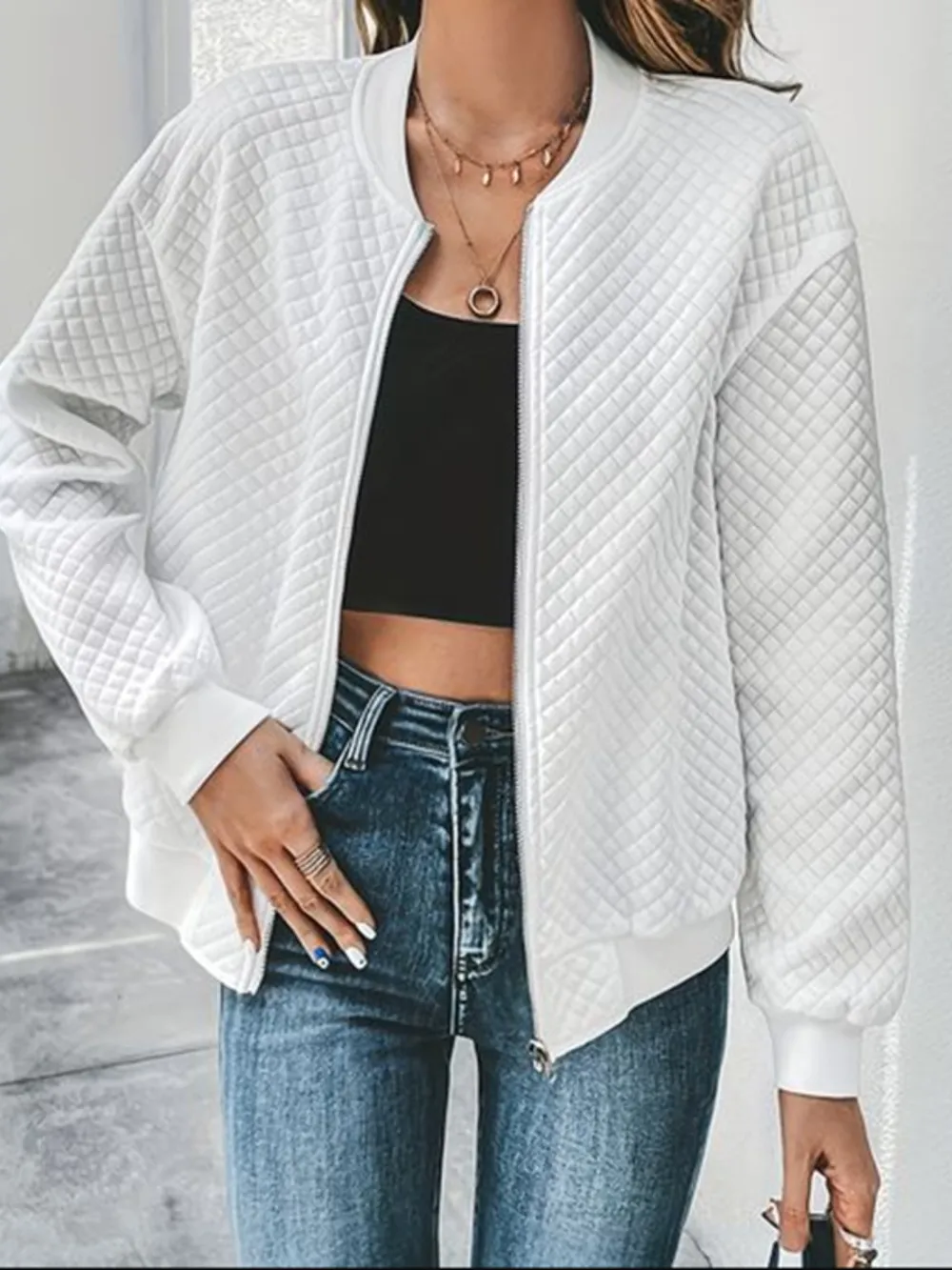 Zip Up Long Sleeve Jacket, image 16