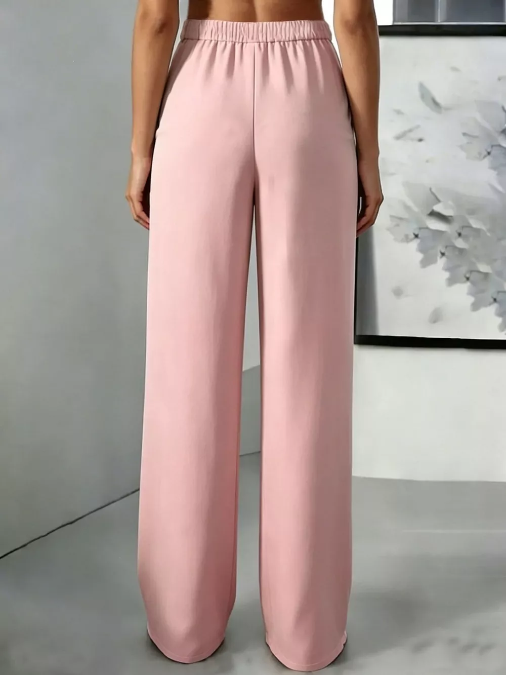High-Waisted Pleated Wide-Leg Pants, image 20