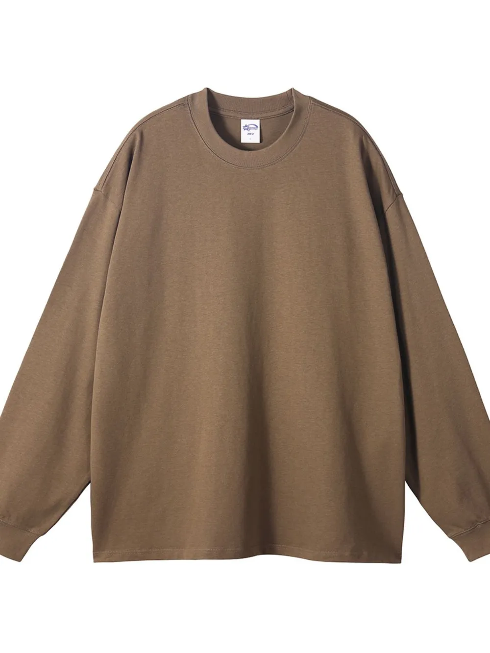 Men's Round Neck Long Sleeve T-Shirt, image 12