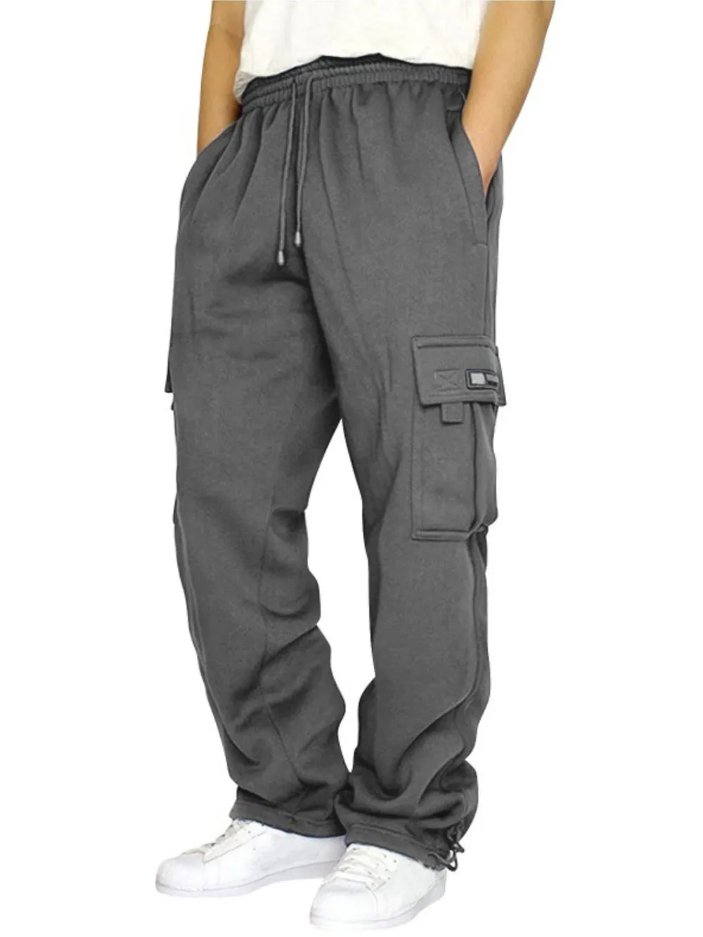 Men's Full Size Drawstring Pants Plus Size, image 5