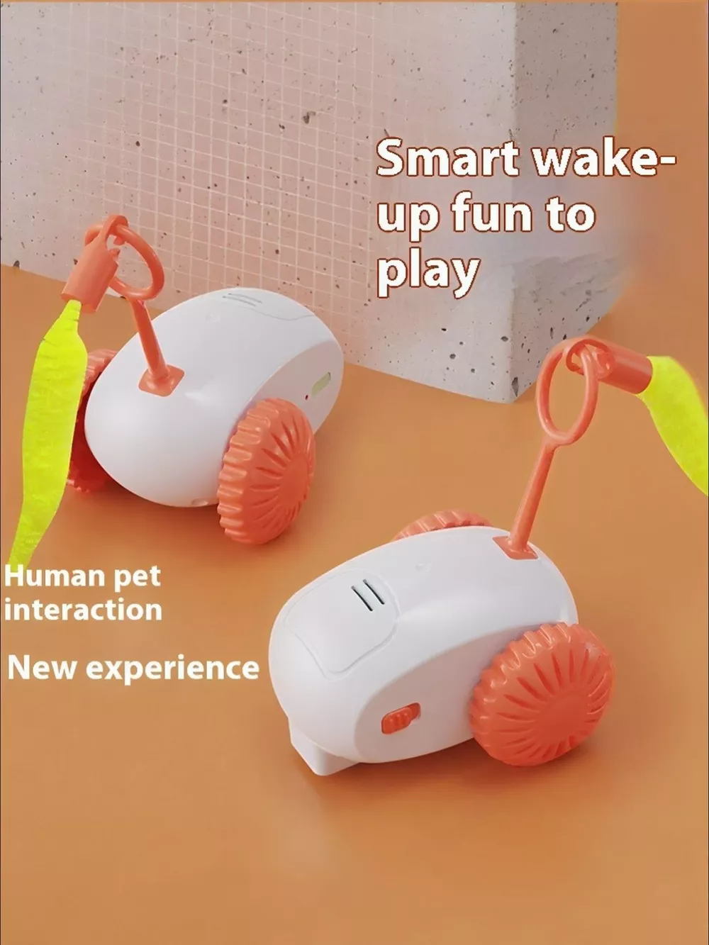 Interactive Self-Rotating Pet Teaser Toy, image 3