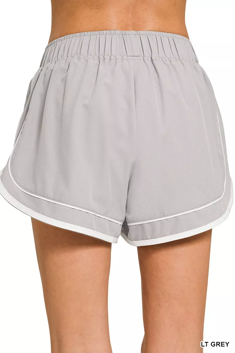 Soft Woven Lined Dolphin Shorts, image 2