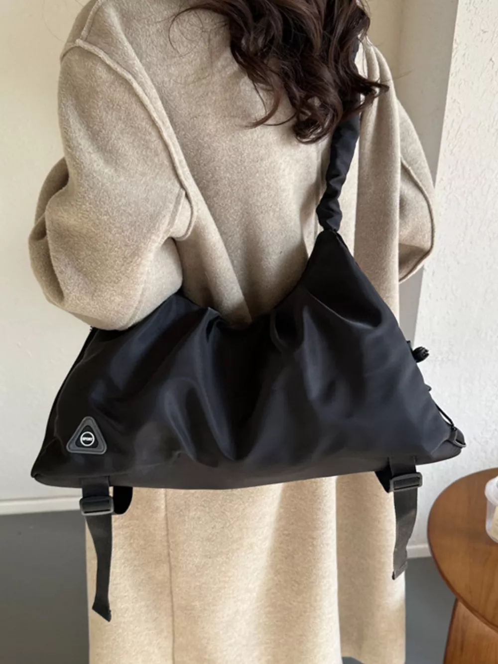 Casual Ruched Shoulder Crossbody Bag, image 2