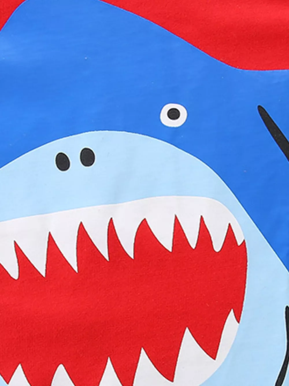 Children's Shark Graphic Tee and Shorts Set, image 4
