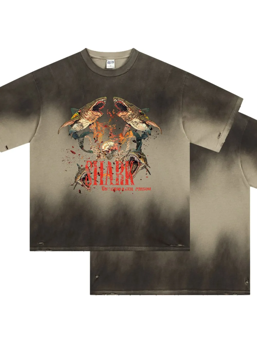 Men's Graphic Round Neck Half Sleeve T-Shirt, image 5