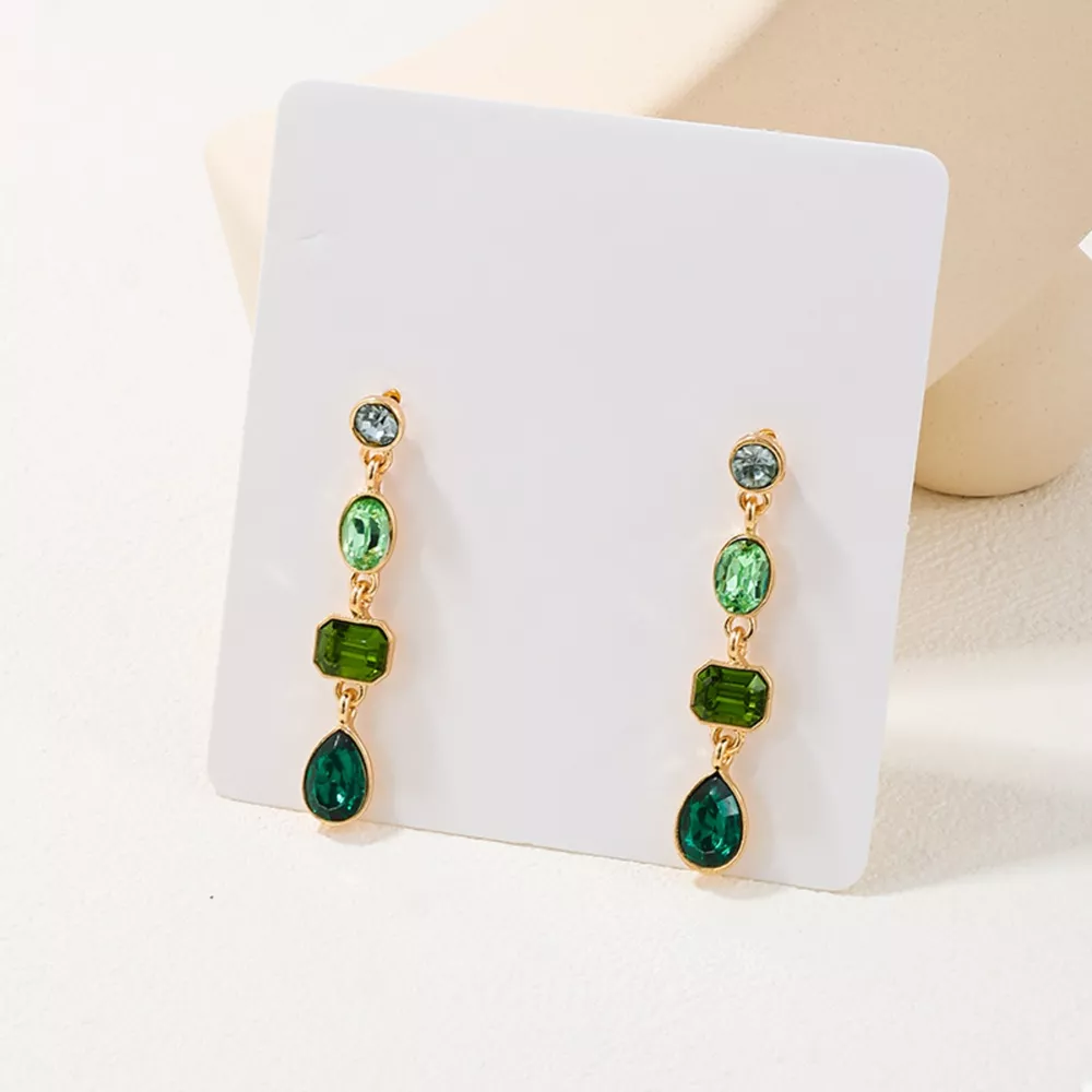 18K Gold-Plated Drop Earrings
