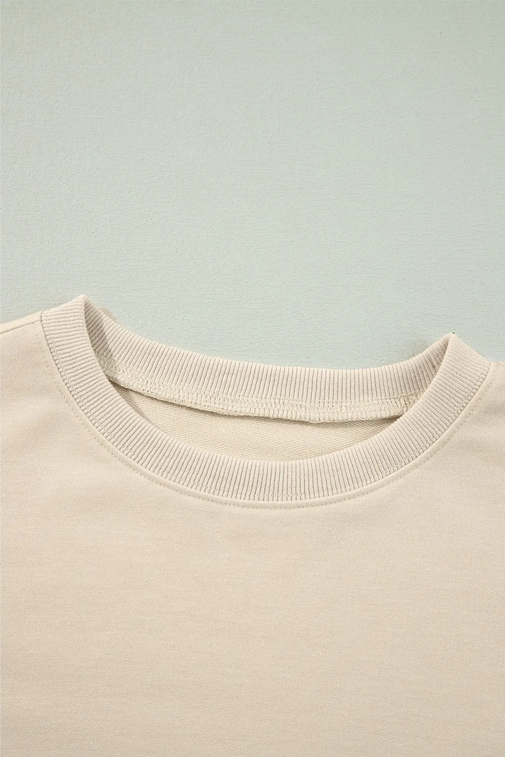 Ruffled Round Neck Long Sleeve Blouse, image 5