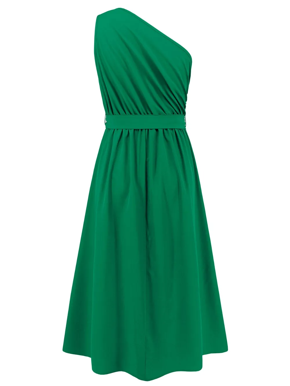 Single Shoulder Midi Dress, image 7