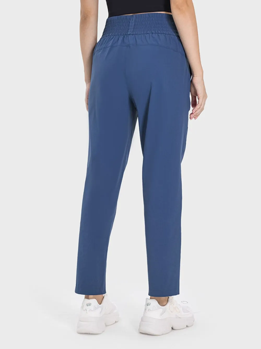 Pocketed High Waist Active Pants, image 2