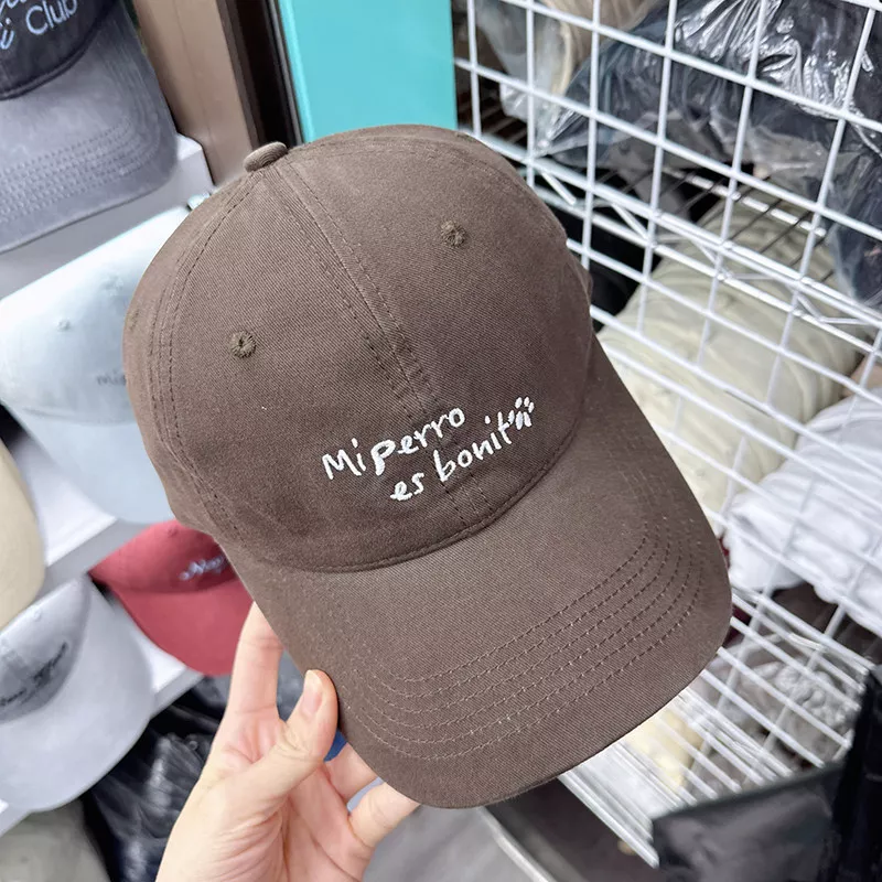 Embroidered Letter Baseball Cap, image 7