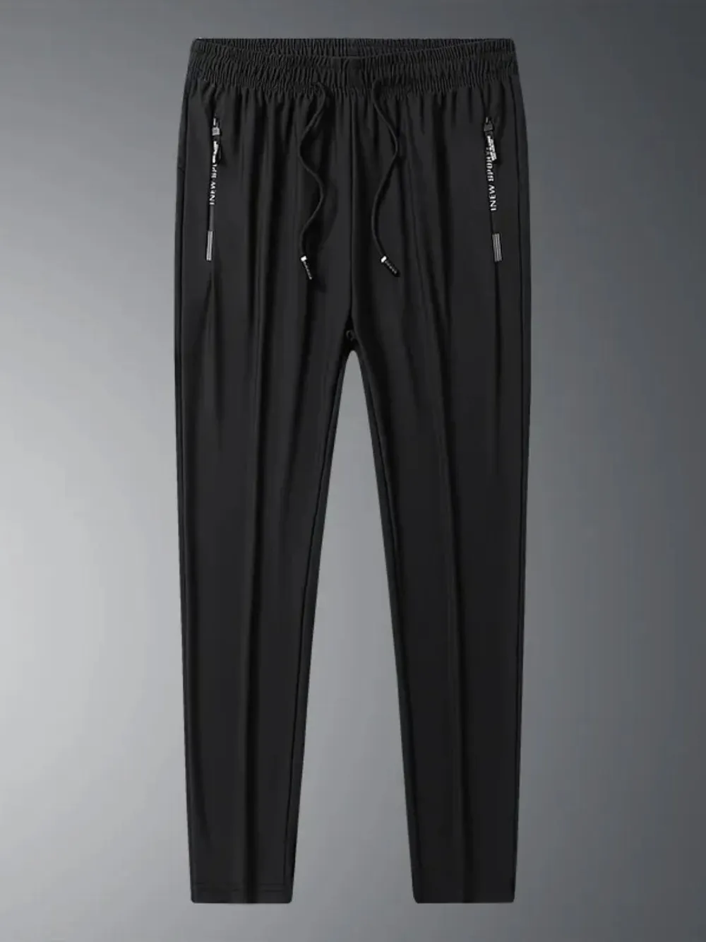 Men's Plus Size Drawstring Pants with Pockets