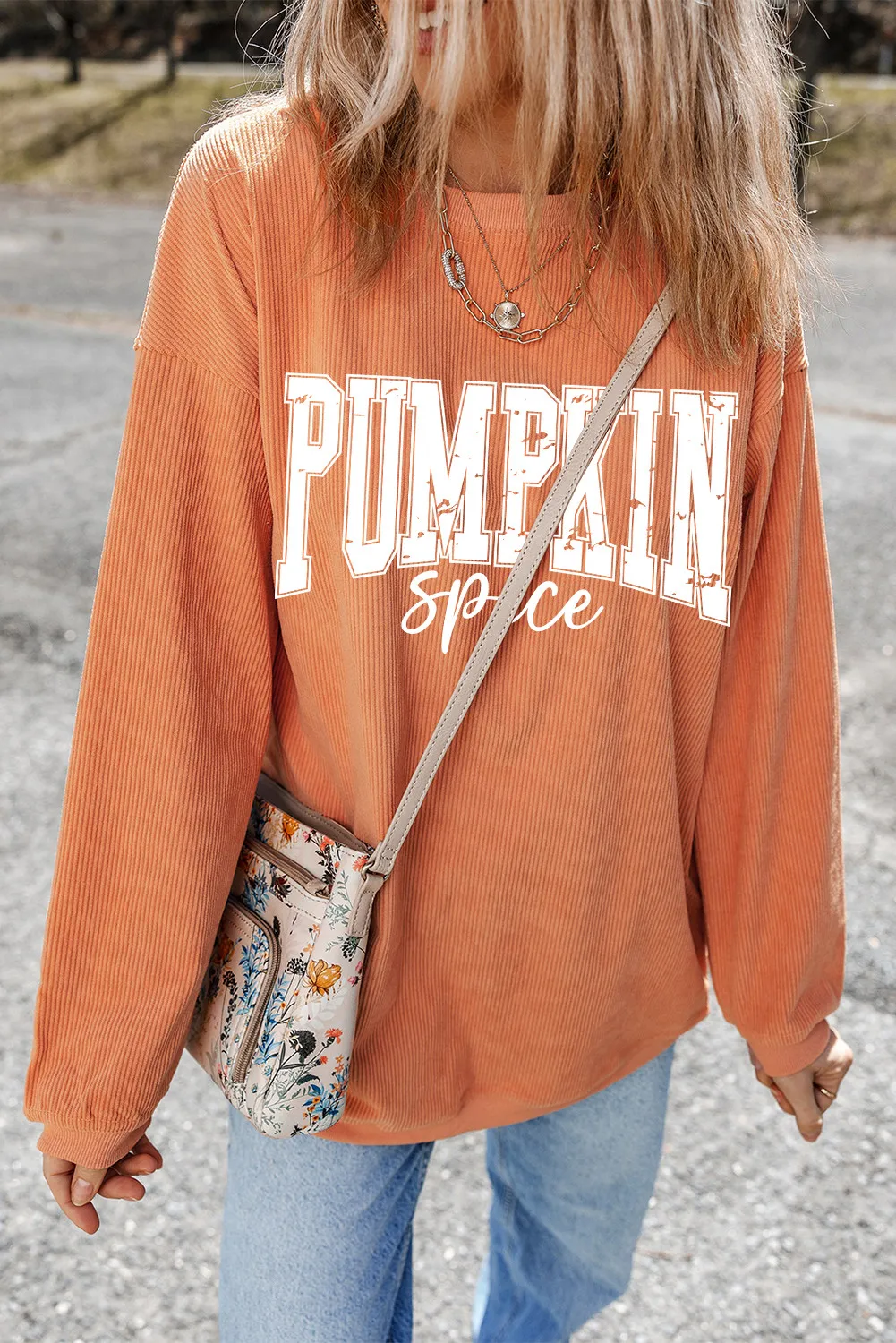 Letter Graphic Long Sleeve Sweatshirt, image 5
