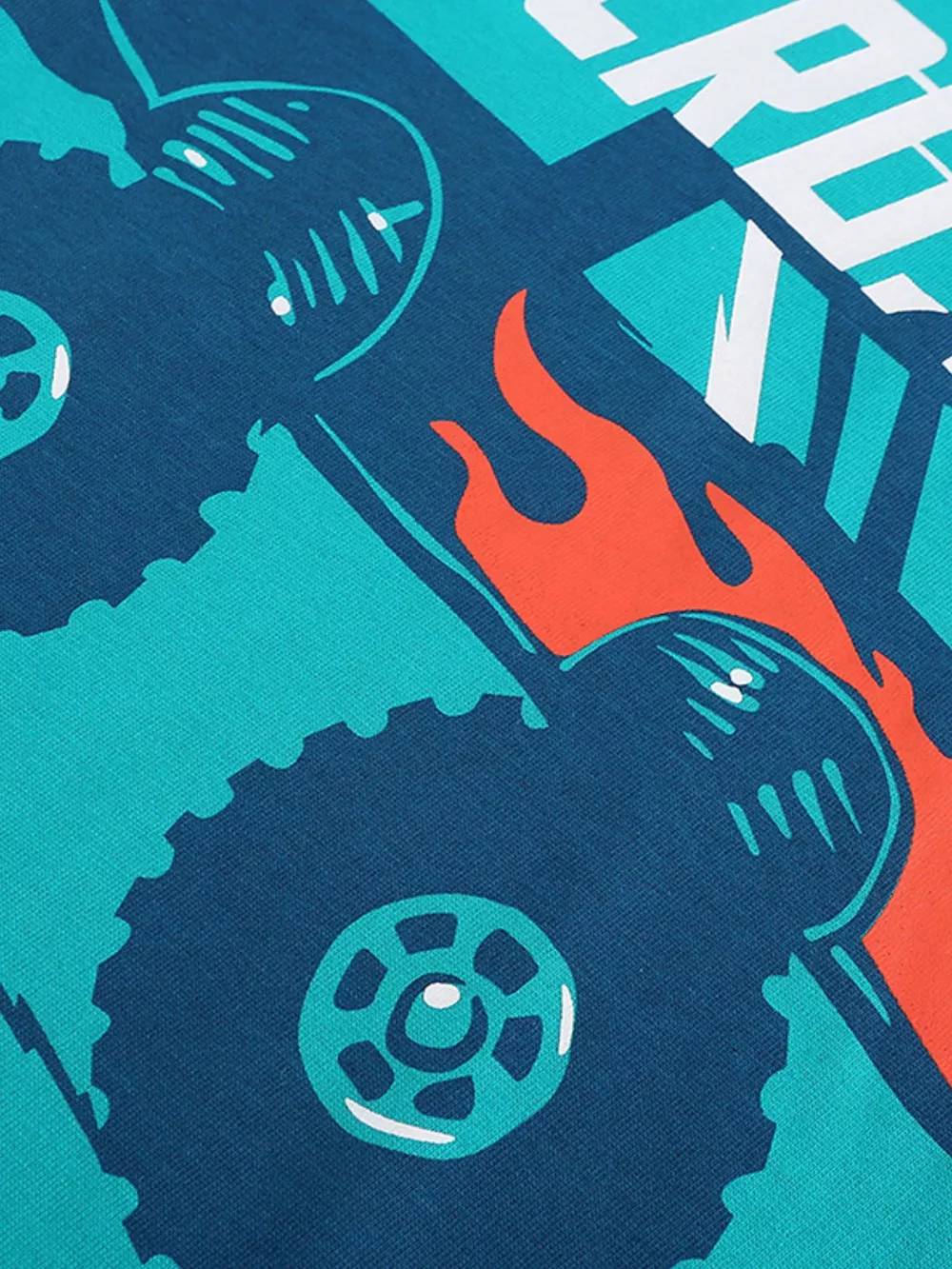 Children's Monster Truck Graphic T-Shirt, image 3