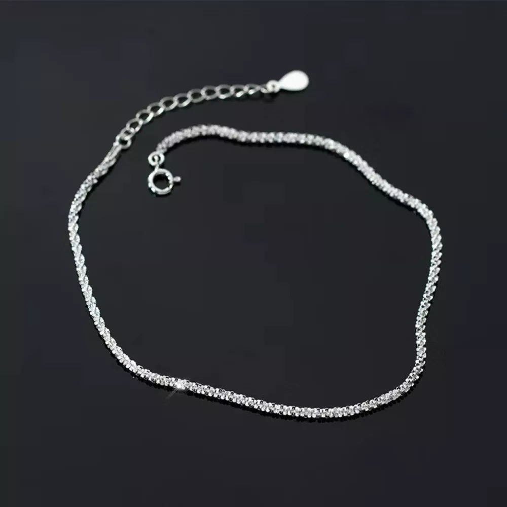 925 Sterling Silver Chain Adjustable Bracelet, image 3