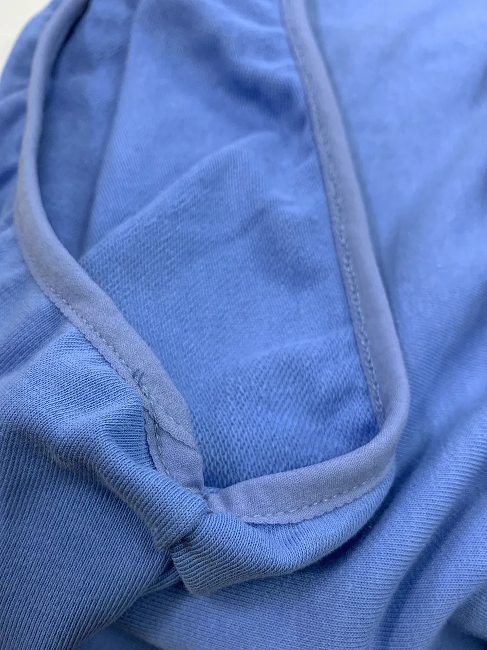 Exposed Seam Round Neck Long Sleeve Sweatshirt, image 9