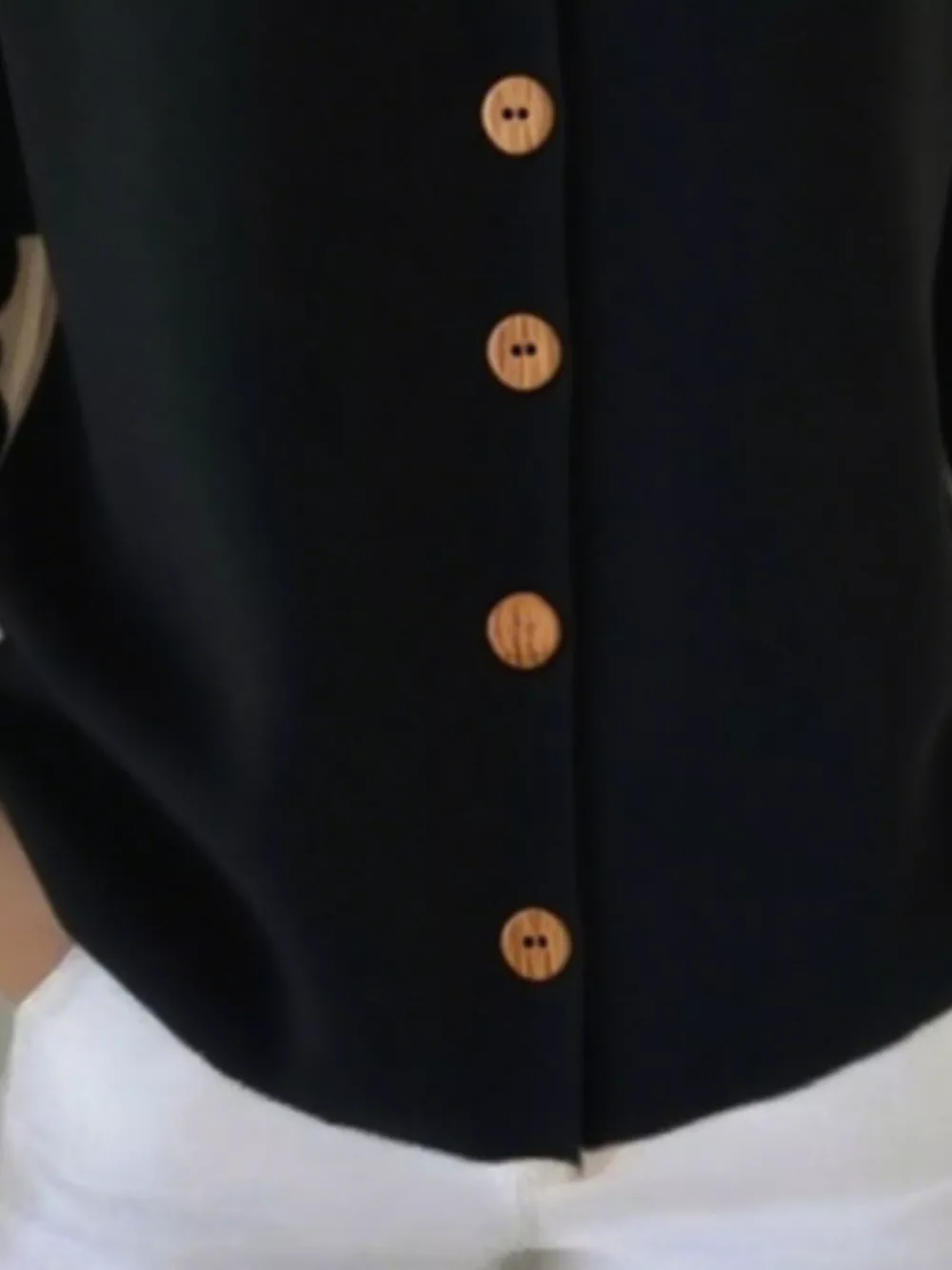 Full Size Button Up Long Sleeve Cardigan Plus Size, image 6