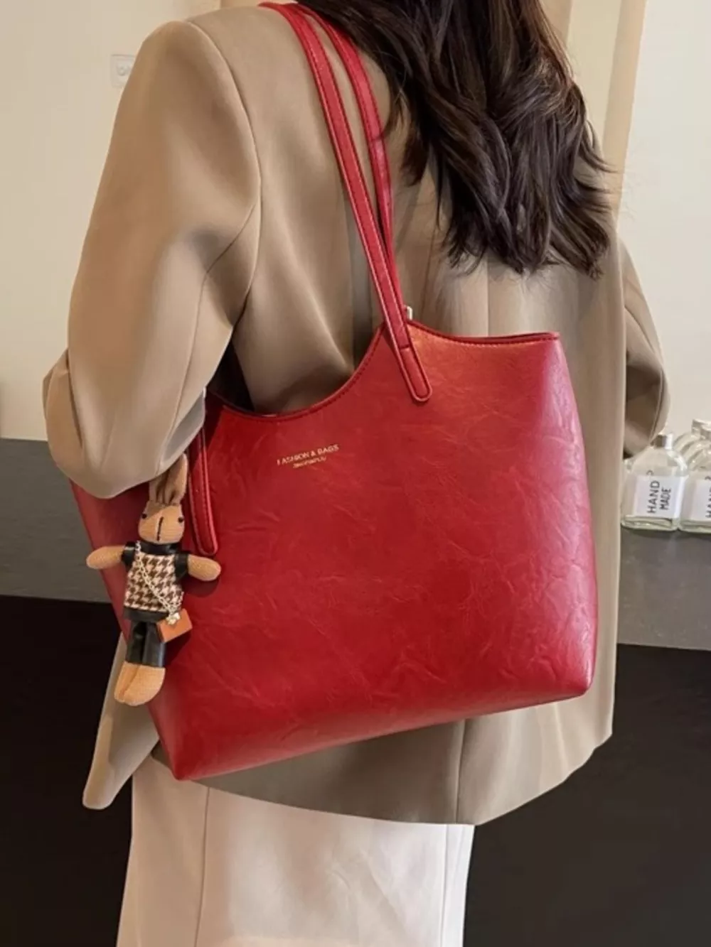 PU Leather Shoulder Bag, image 4
