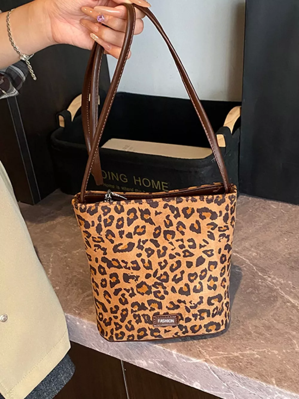 Leopard Print Crossbody Bag, image 2