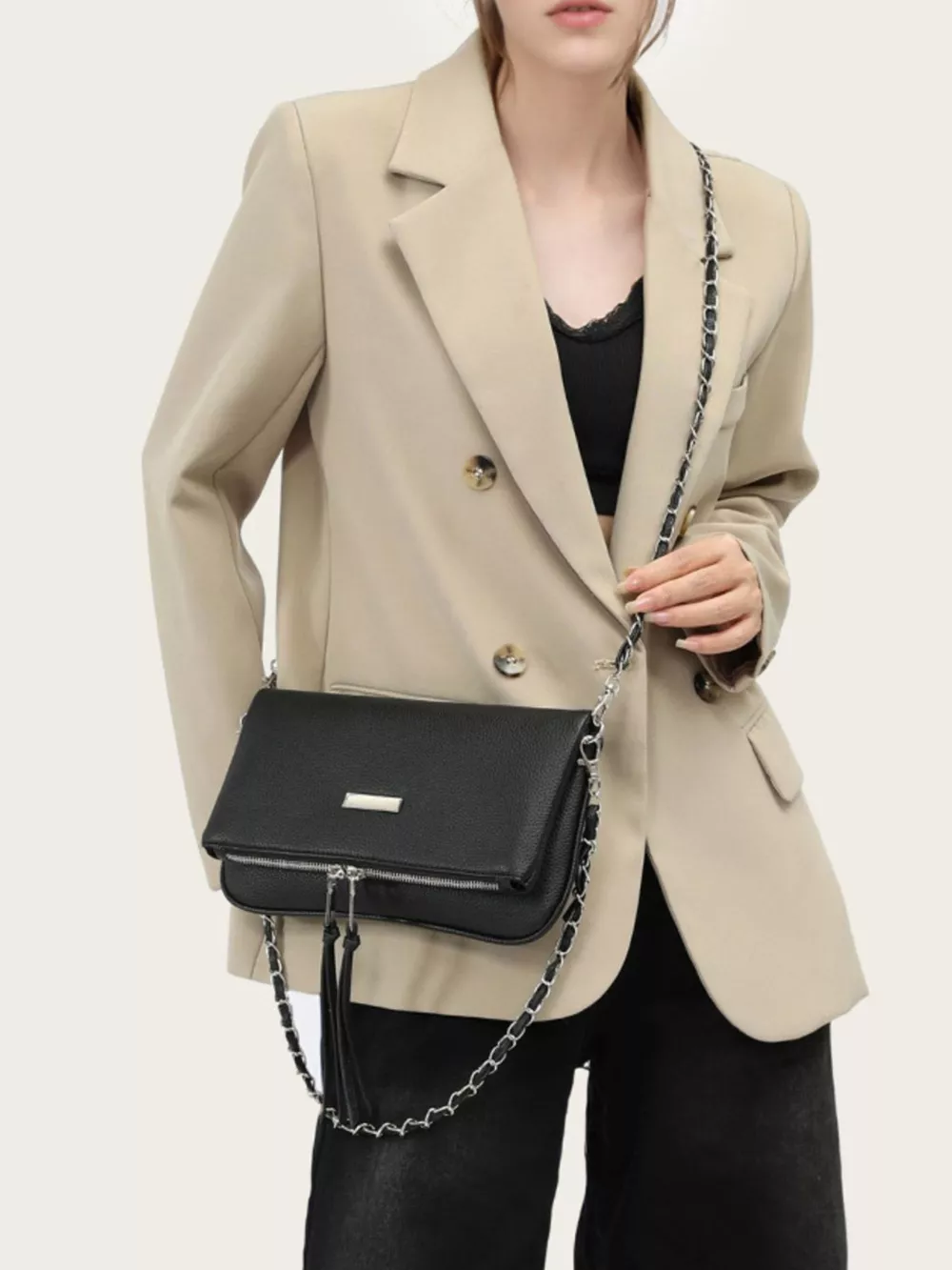 Chain Strap Shoulder Bag, image 2