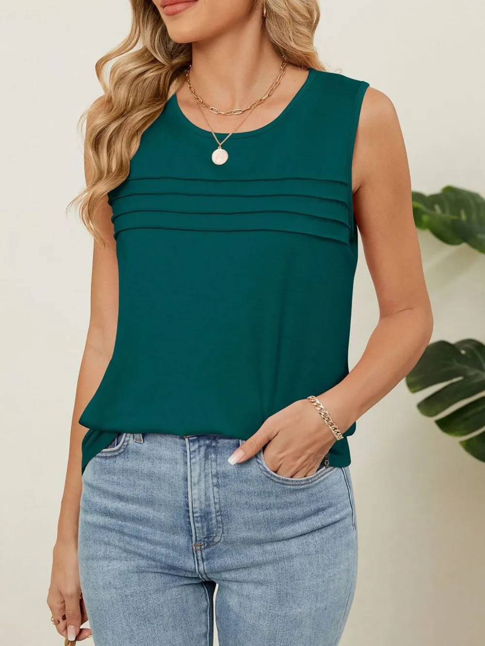 Round Neck Tank, image 23