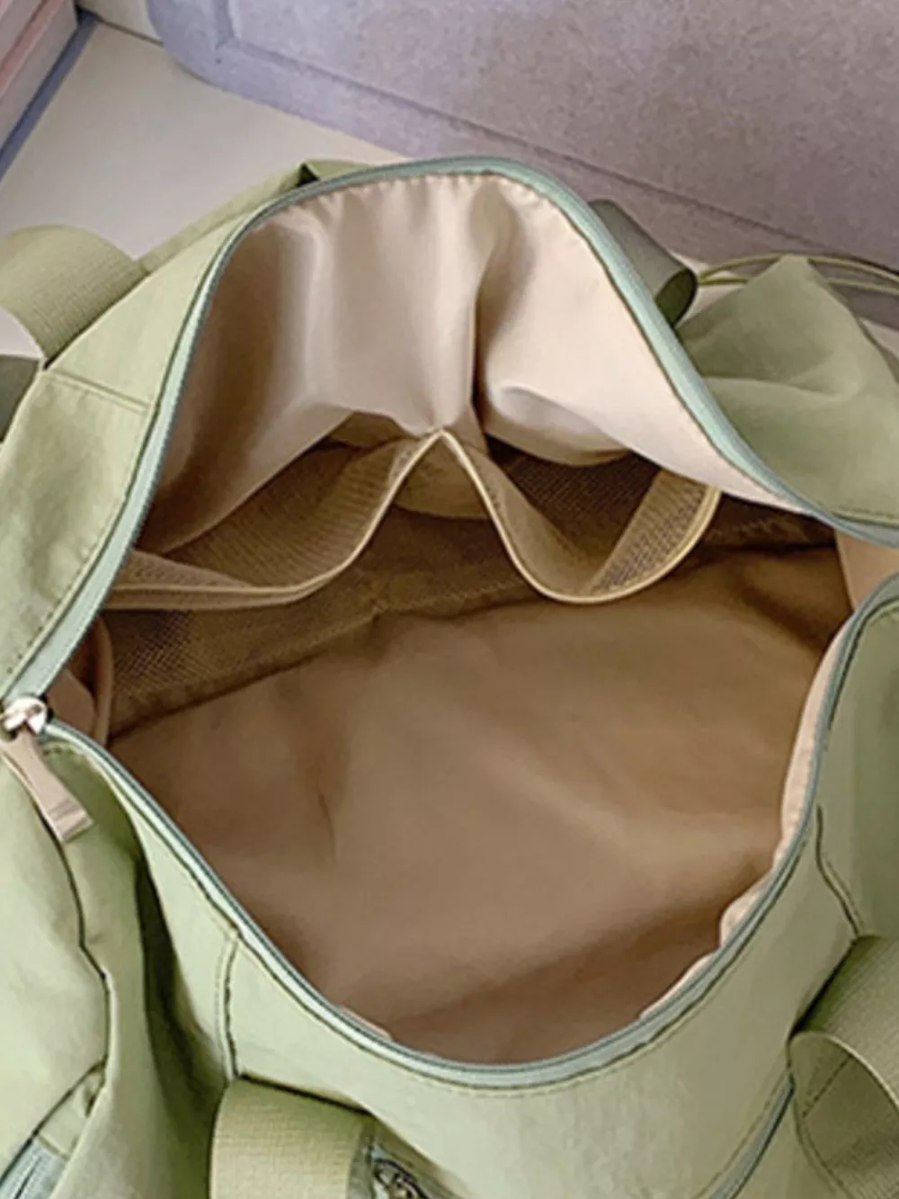 Duffel Bag with Mesh Pocket, image 5