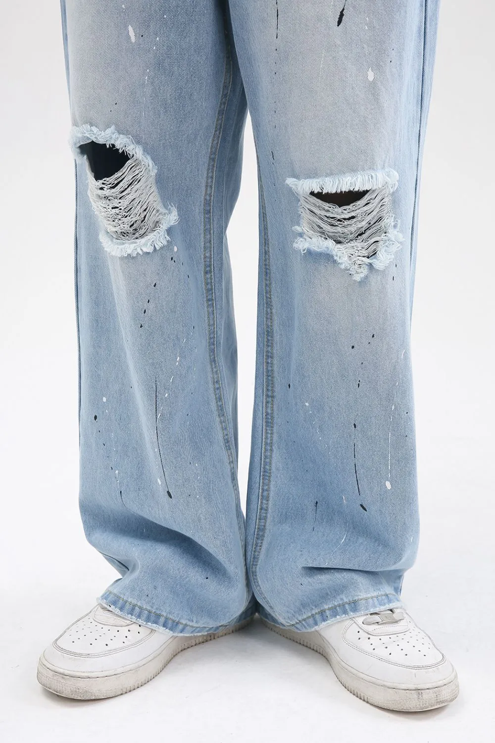 Distressed Jeans with Pockets, image 4