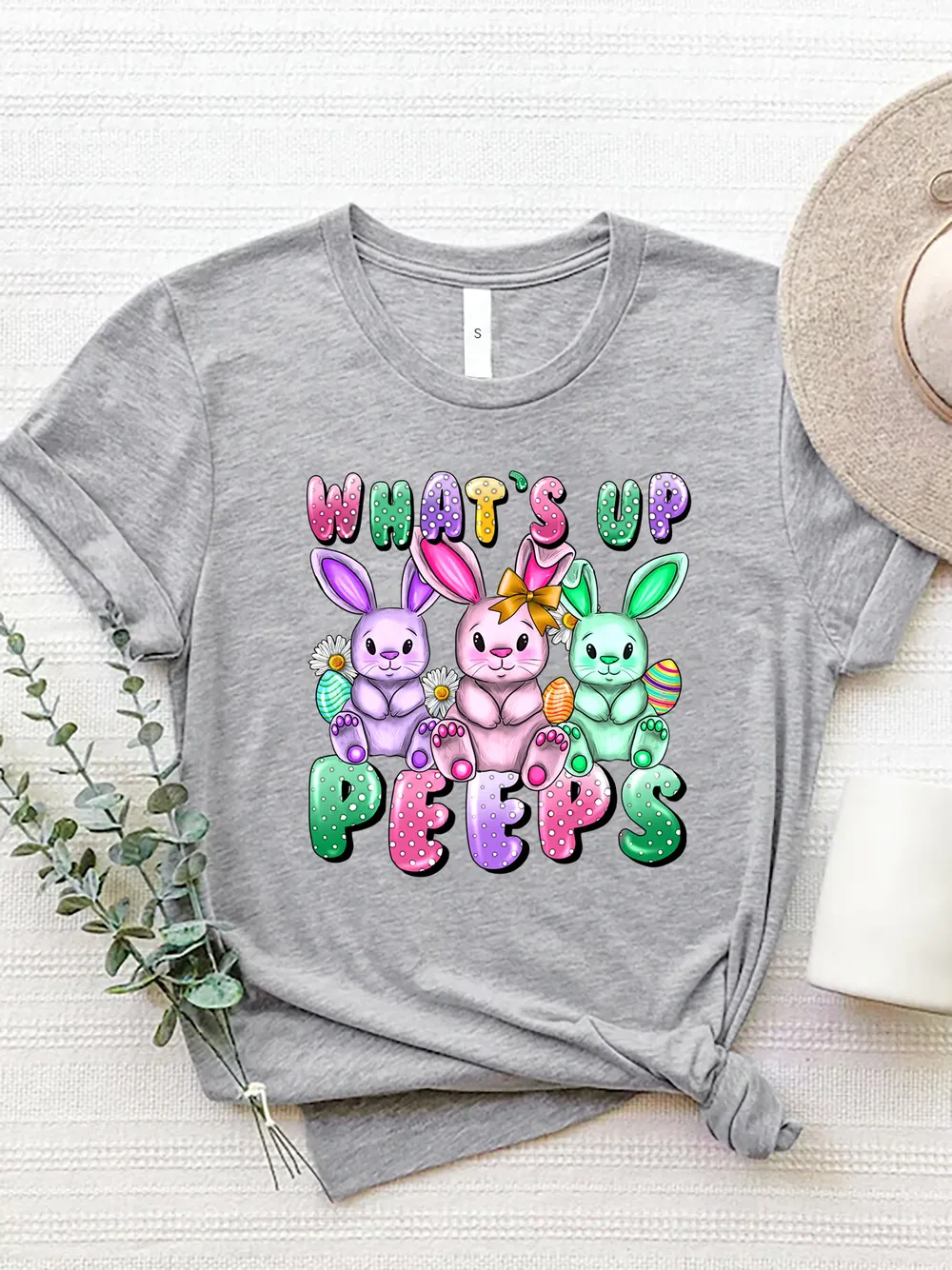 Graphic Round Neck Short Sleeve T-Shirt, image 19