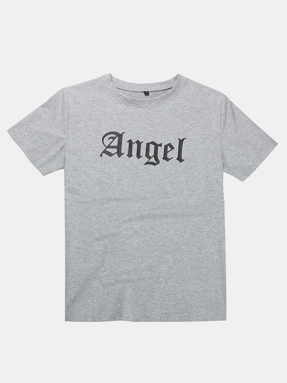 ANGEL Round Neck Short Sleeve T-Shirt, image 9