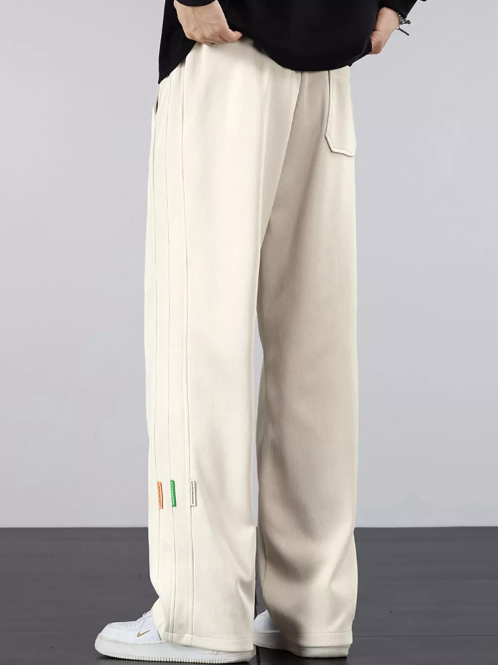 Men's Plus Size Casual Loose Fit Pants, image 8