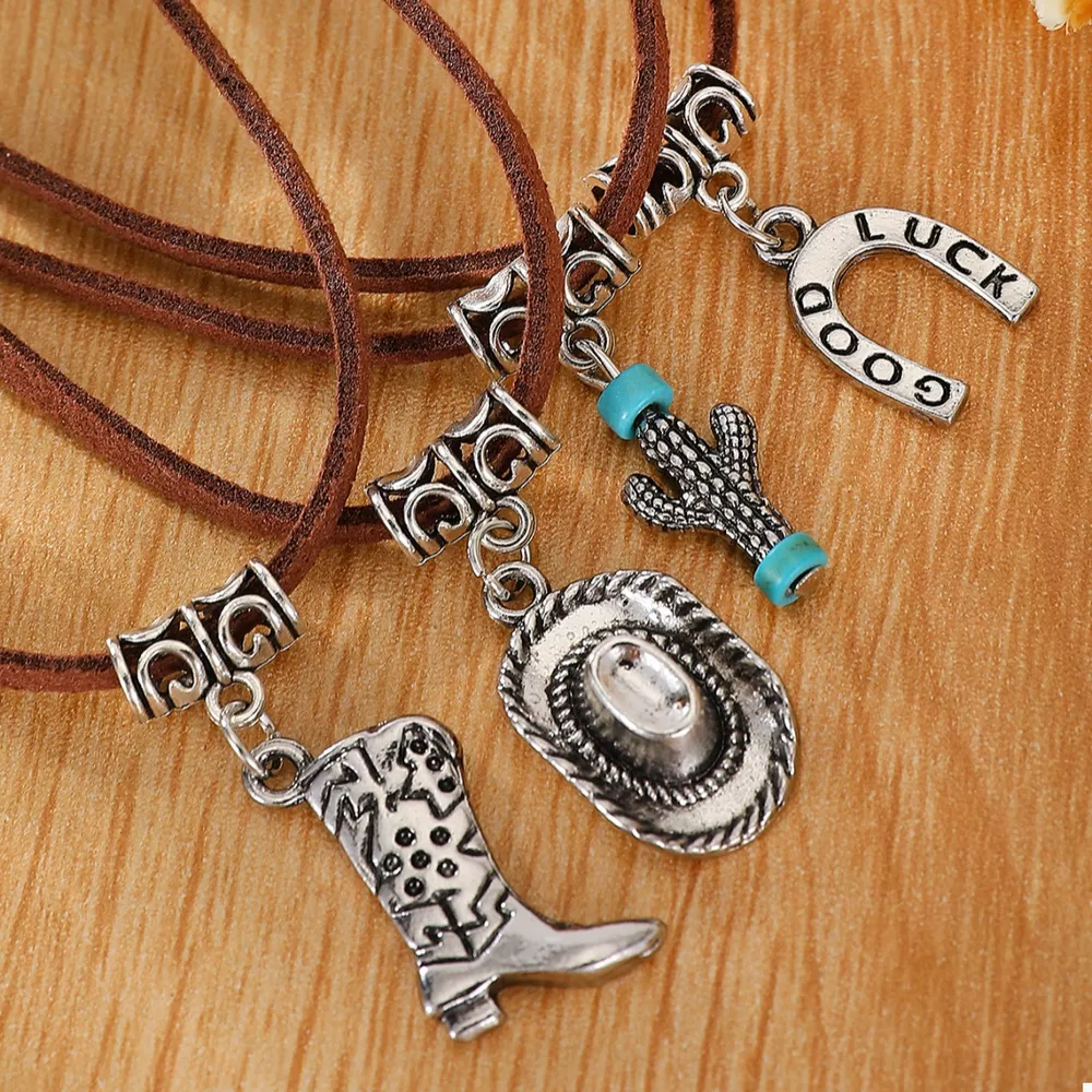 Western Style Four-Layered Charm Necklace, image 2