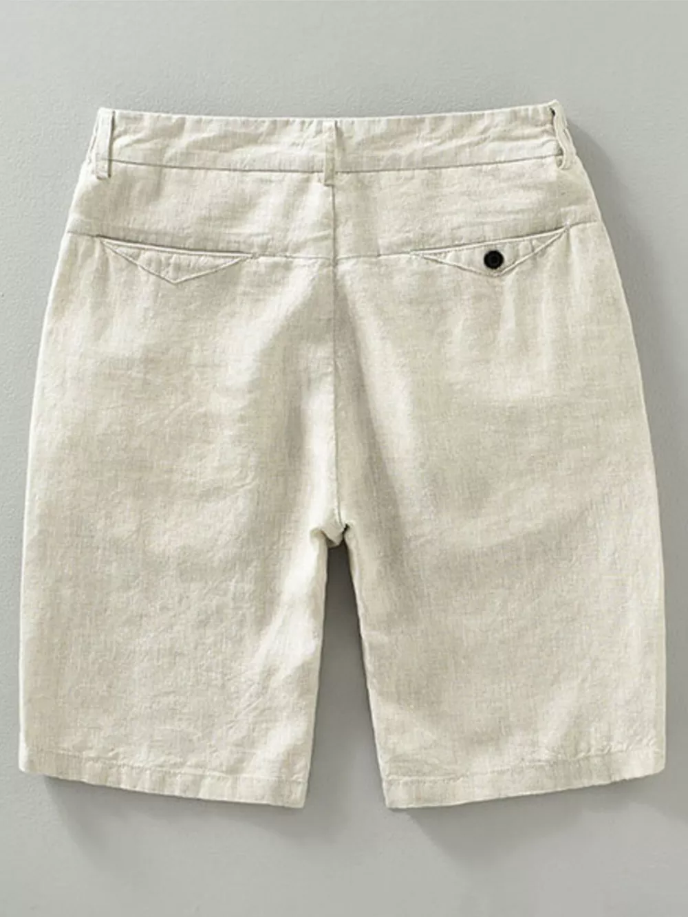 Men's Plus Size Casual Pocketed Shorts, image 2