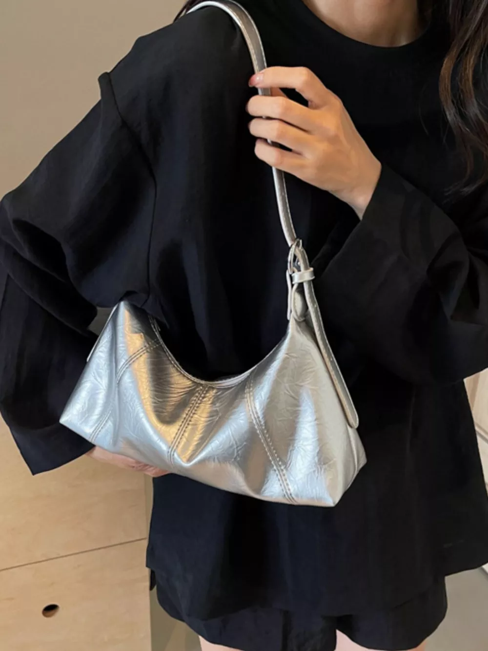 PU Leather Shoulder Bag, image 9