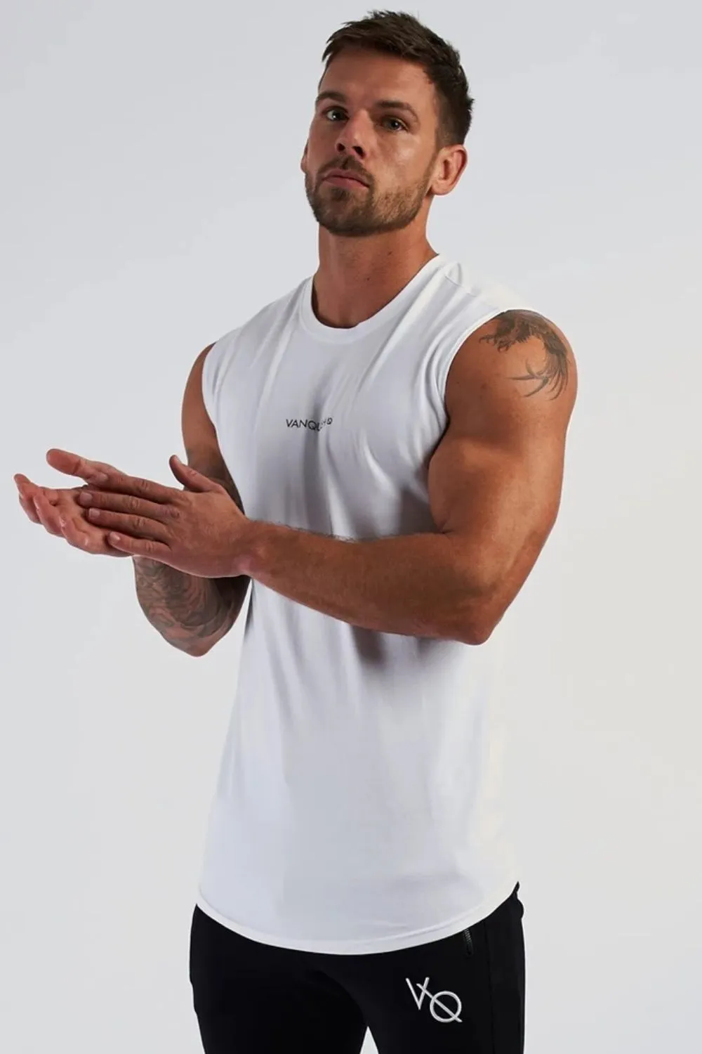 Men's Round Neck Tank, image 6