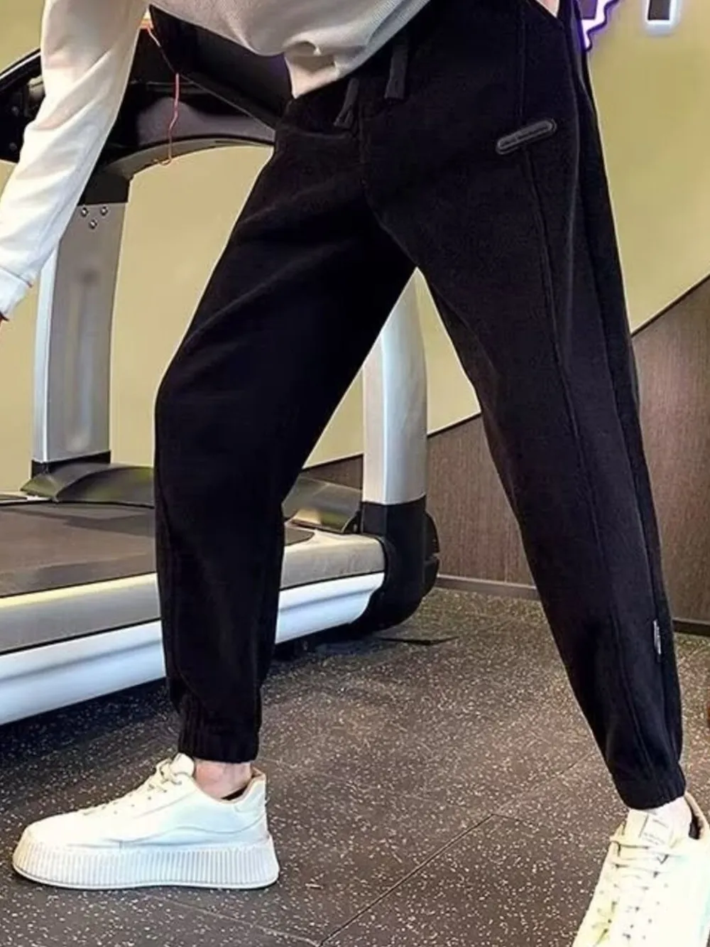 Men's Plus Size Drawstring Loose Fit Joggers
